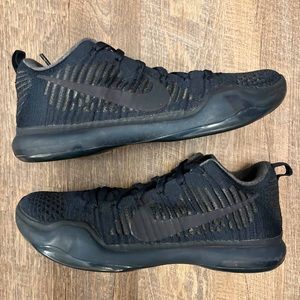 Nike Kobe 10 X Elite Low FTB Fade to Black Dark Obsidian